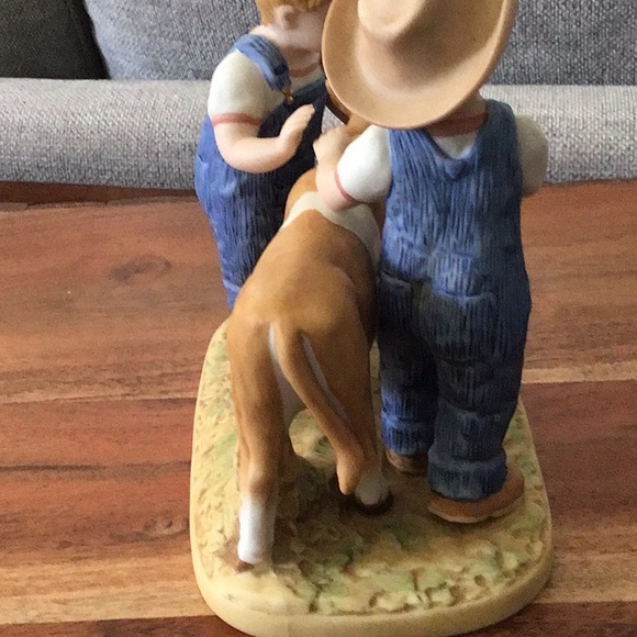 Denim Days / Barnyard  Baby Home Interiors Figurine . 1998 - Picture 8 of 8